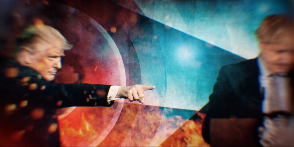 Politycy w filmie Death to 2020