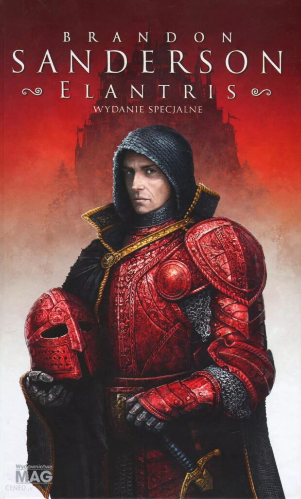 Elantris - okładka wydawnictwa Mag