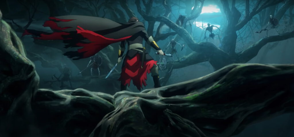 Trevor Belmont walczy