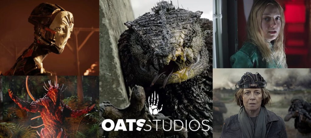 Obrazy z serialu Oats Studios na Netflixie
