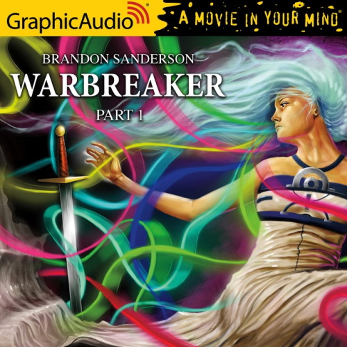 Warbreaker - Sandersona - okładka audiobooka